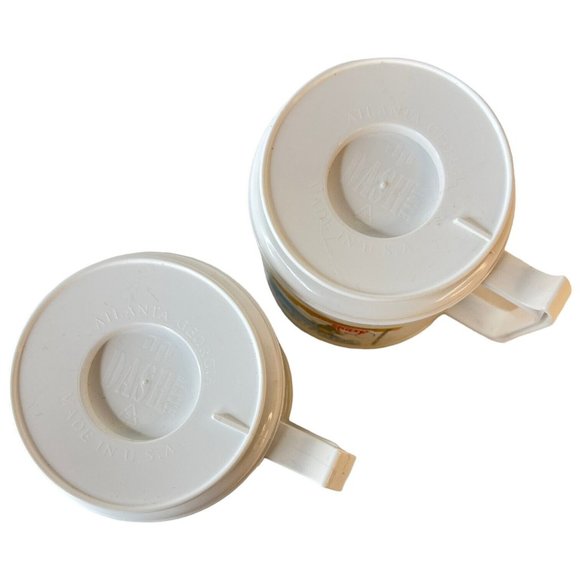 1993 Arbys Yogi Bear Promo Plastic Mug Cup Cindy Boo Boo Ranger Smith Set Of 3 - Picture 8 of 13